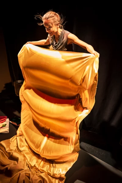 Andrea Kilian, Theater, Stoffen